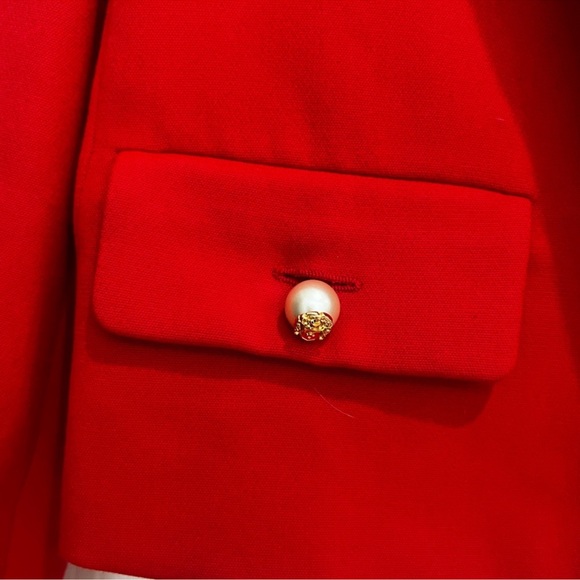 ZARA BUTTONED CROPPED BLAZER - Picture 10 of 10